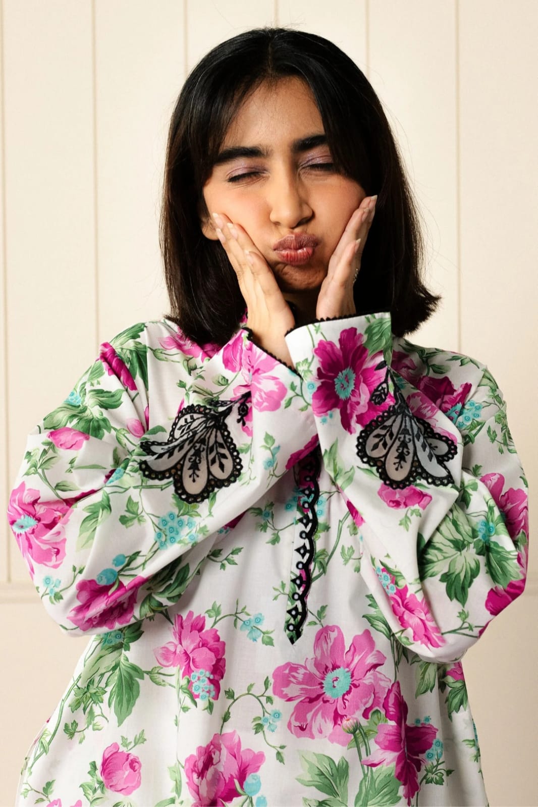 Zara Shahjahan | Love Coco and Friends | Soft Girl Era - Casual Dress - available at Maria Faisal in UK and USA.