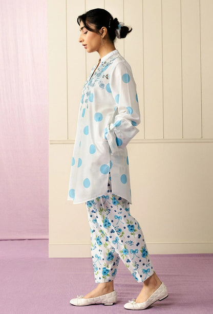 Zara Shahjahan | Love Coco and Friends | Bloom Beat - Casual Dress - available at Maria Faisal in UK and USA.