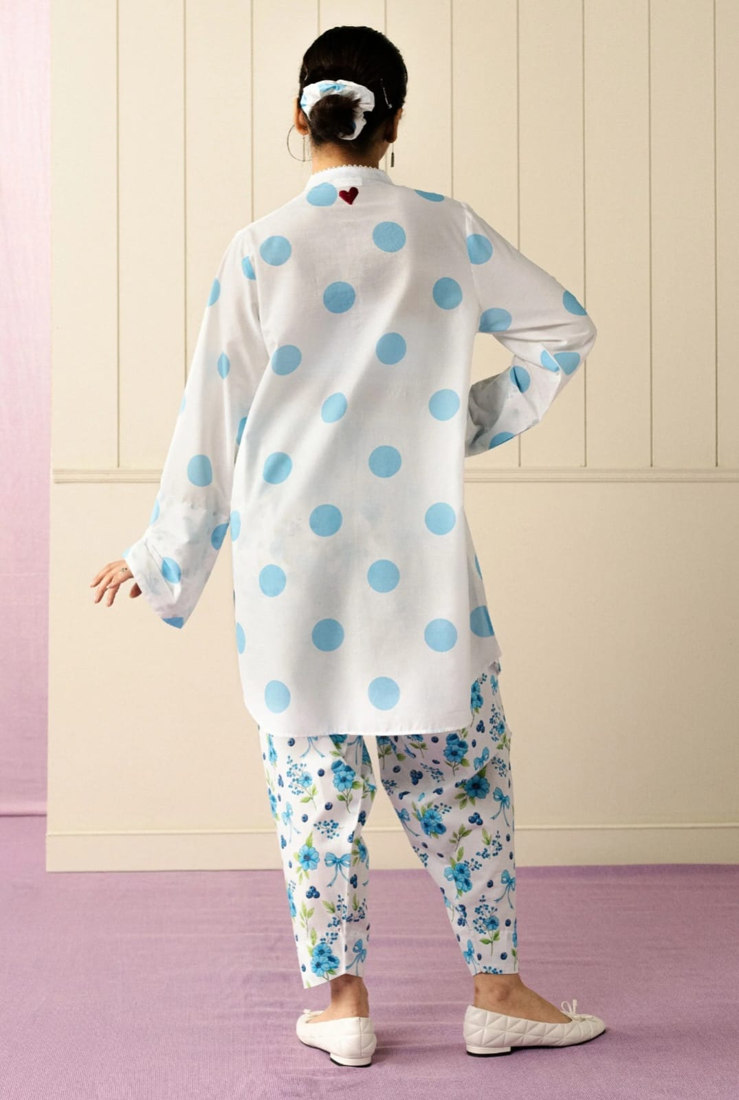 Zara Shahjahan | Love Coco and Friends | Bloom Beat - Casual Dress - available at Maria Faisal in UK and USA.