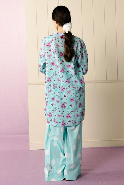 Zara Shahjahan | Love Coco and Friends |Pixel Pop - Casual Dress - available at Maria Faisal in UK and USA.