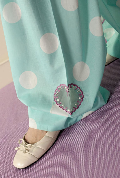 Zara Shahjahan | Love Coco and Friends |Pixel Pop - Casual Dress - available at Maria Faisal in UK and USA.