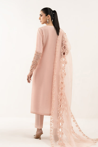 Maria B | Luxury Formals | SF-EF26-26-Pink - Formal Dress - available at Maria Faisal in UK and USA.