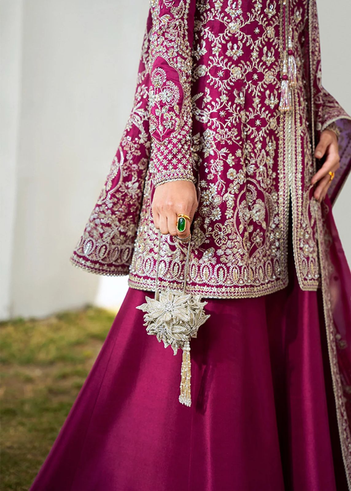Suffuse | Freeshia RTW'24 | Ahlam - Wedding Dress - Maria Faisal