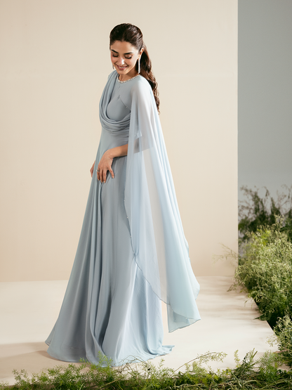Ain | Luxe Edit | Whisper - Luxury Dress - available at Maria Faisal in UK and USA.