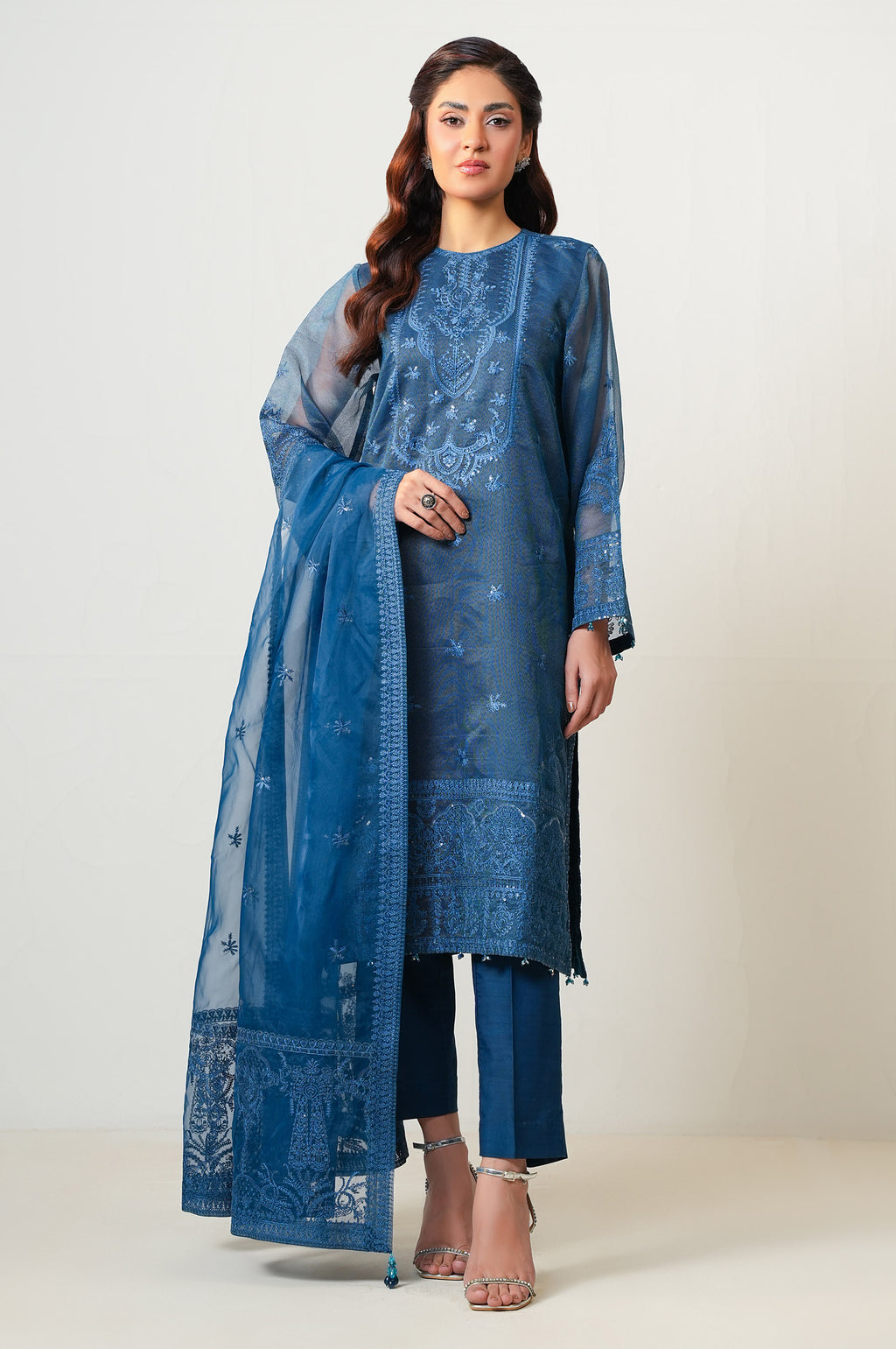 Zeen | Azalea Collection | WOM34127 - Ladies Clothes - Maria Faisal