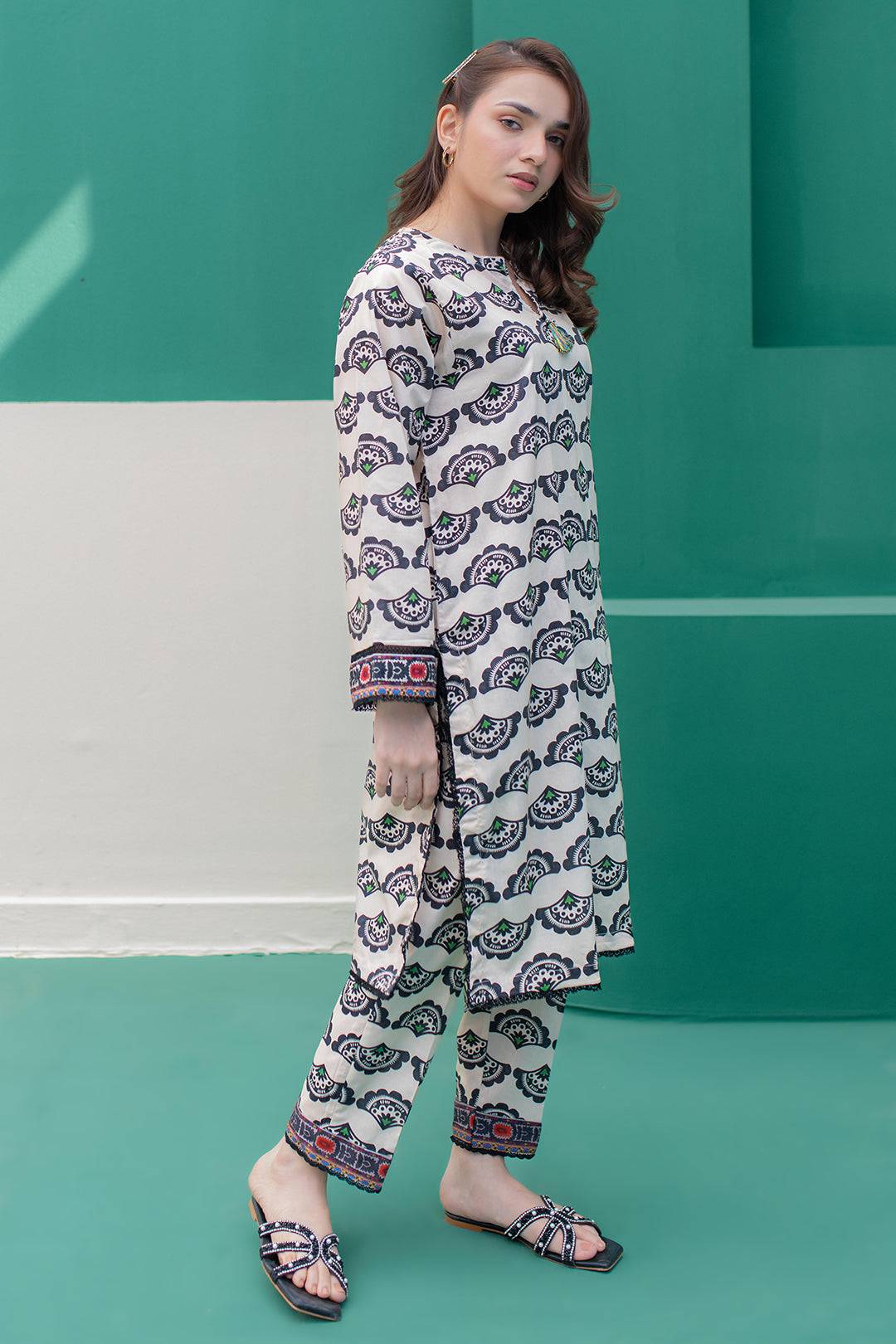 Zellbury | Summer Pret | Kurta Trouser - 2809 by Maria Faisal - Registered Vendor of : Zellbury Women - type : Essential Pret - 100% original wedding dresses