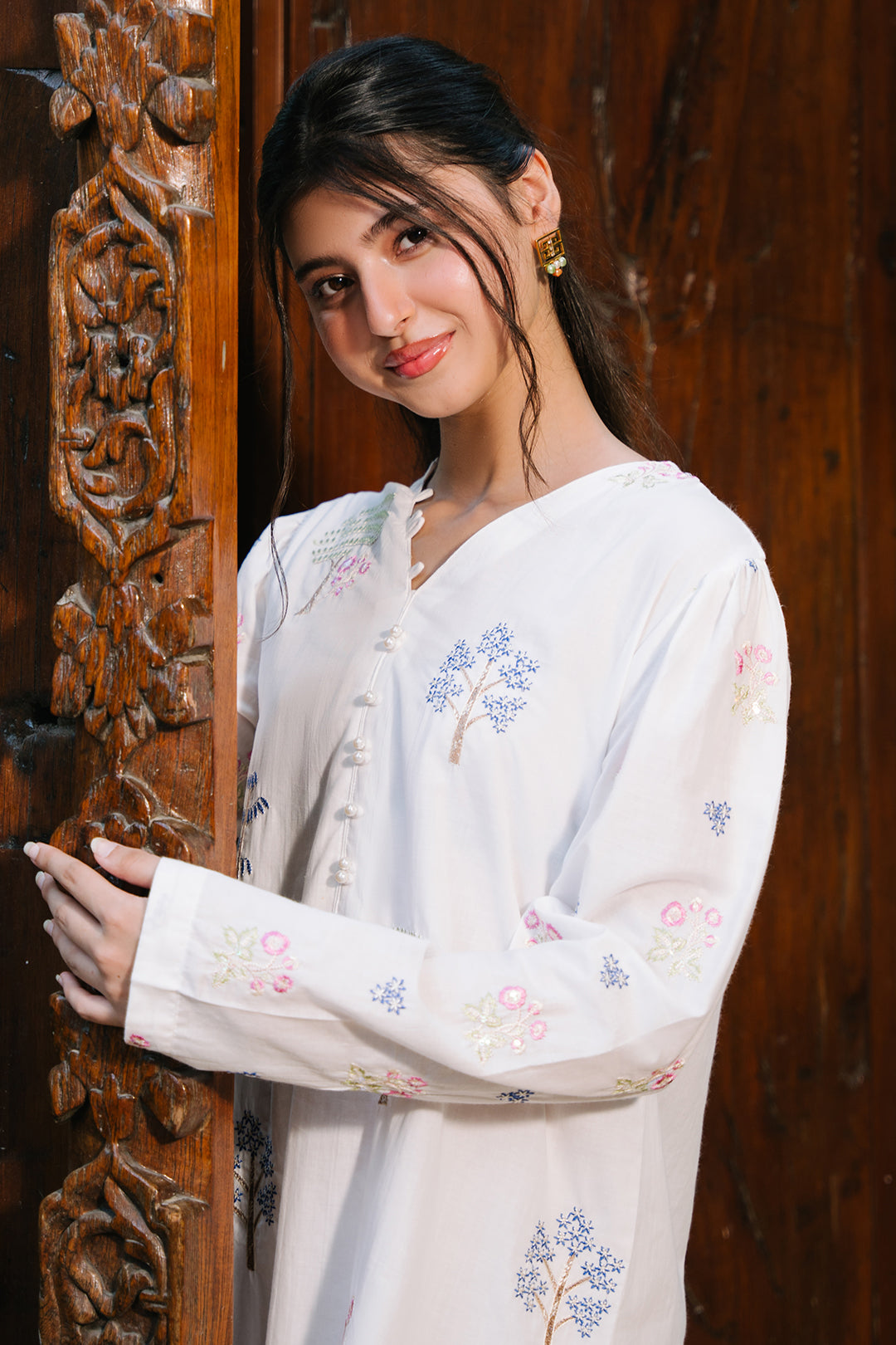 Zellbury | Summer Pret | Embroidered Kurta - 2015