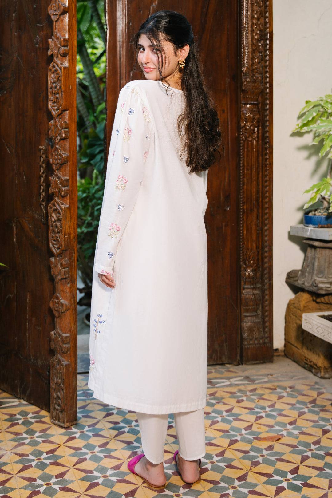 Zellbury | Summer Pret | Embroidered Kurta - 2015 by Maria Faisal - Registered Vendor of : Zellbury Women - type : Signature Pret - 100% original wedding dresses