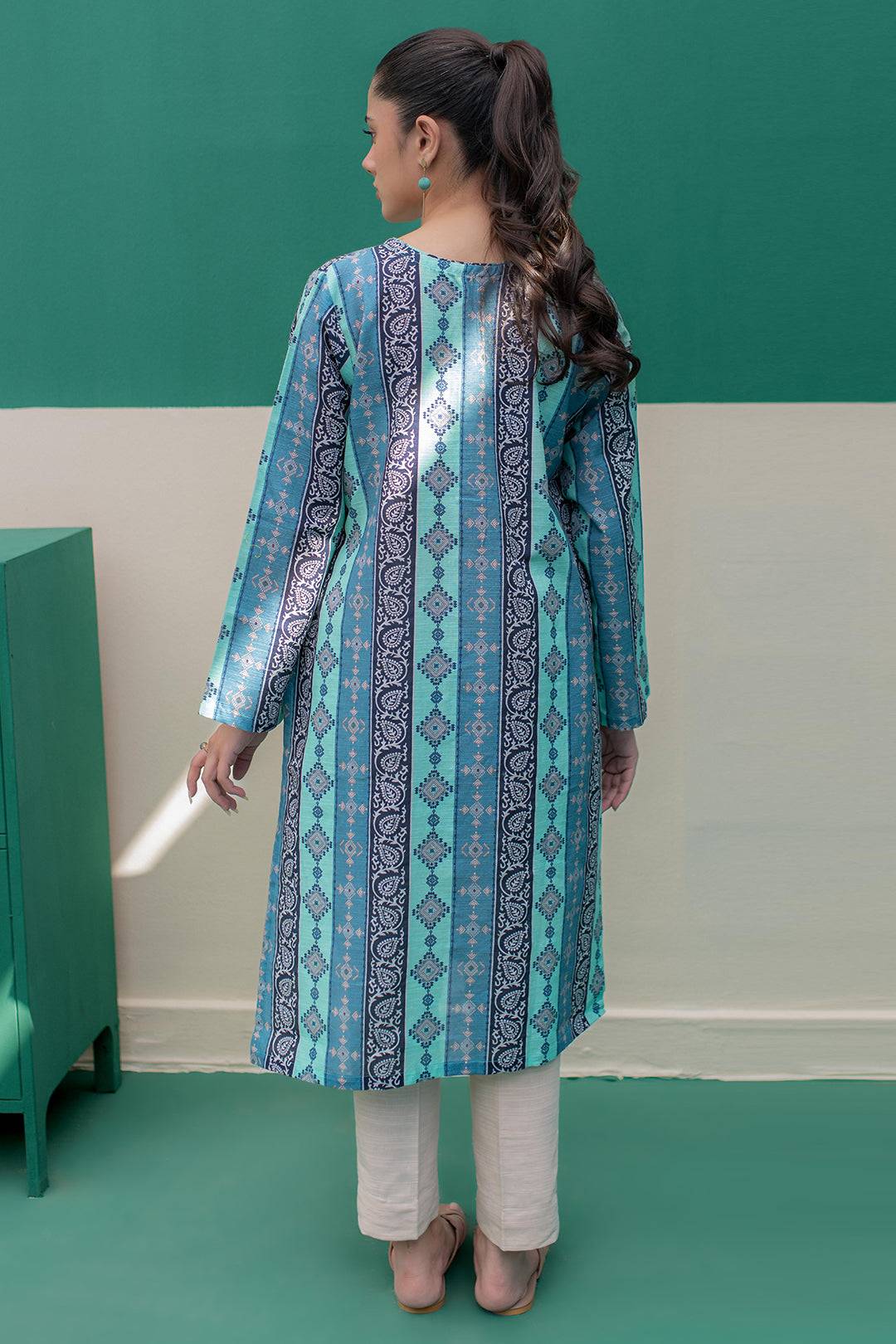 Zellbury | Winter Pret | Kurta - 3045 by Maria Faisal - Registered Vendor of : Zellbury Women - type : Essential Pret - 100% original wedding dresses