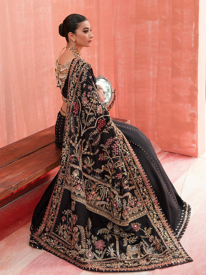 Gulaal | Wedding Formals | MAYAL GL-WS-22V1-32 (LEHNGA AND CHOLI) - Designer Dress with Intricate embroidery and embellishments. Shop elegent wedding dress at Maria Faisal.