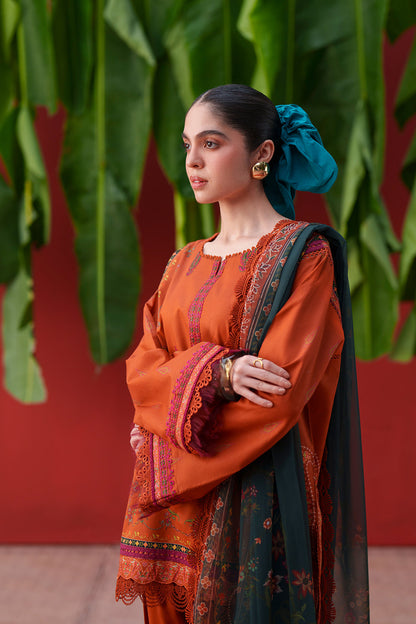 Saira Rizwan | Laanem SS 26 | AZAI-B-SRL26-03 - Luxury Dress - available at Maria Faisal in UK and USA.