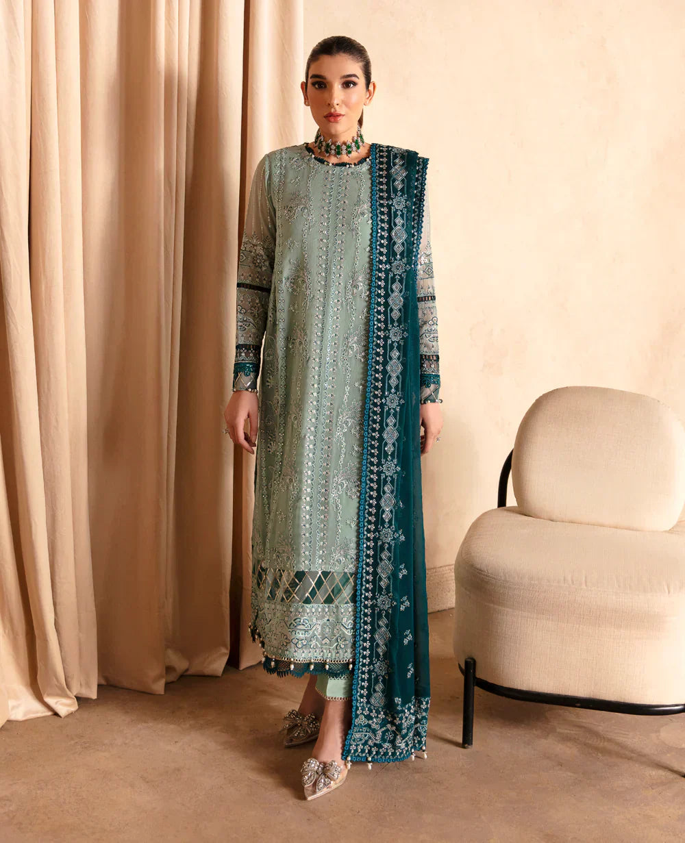 Xenia Formals | Yesfir 24 | Khira - Ladies Clothes - Maria Faisal