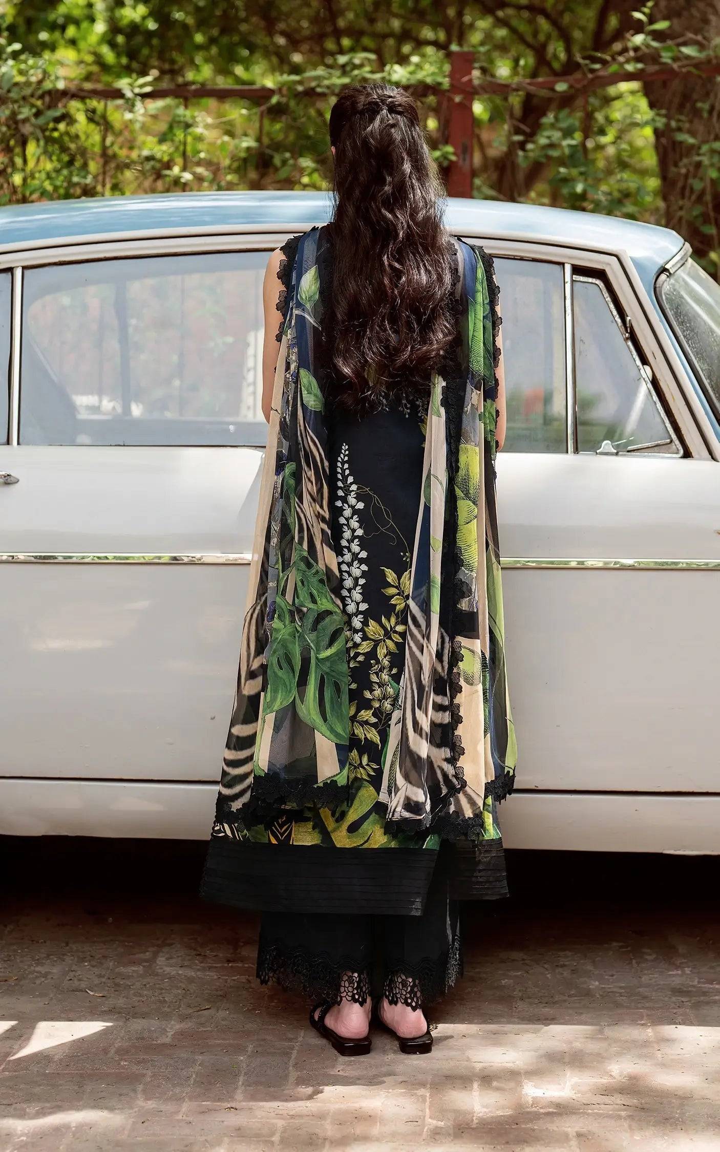 Asifa and Nabeel | Yakin Summer 25 | Secret Botanica-(YKL25-05) by Maria Faisal - Registered Vendor of : Asifa and Nabeel - type : Ladies Clothes - 100% original wedding dresses
