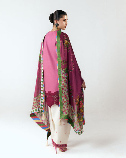 Jugnu | SS 26 Lawn | Yawi - Luxury Dress - available at Maria Faisal in UK and USA.
