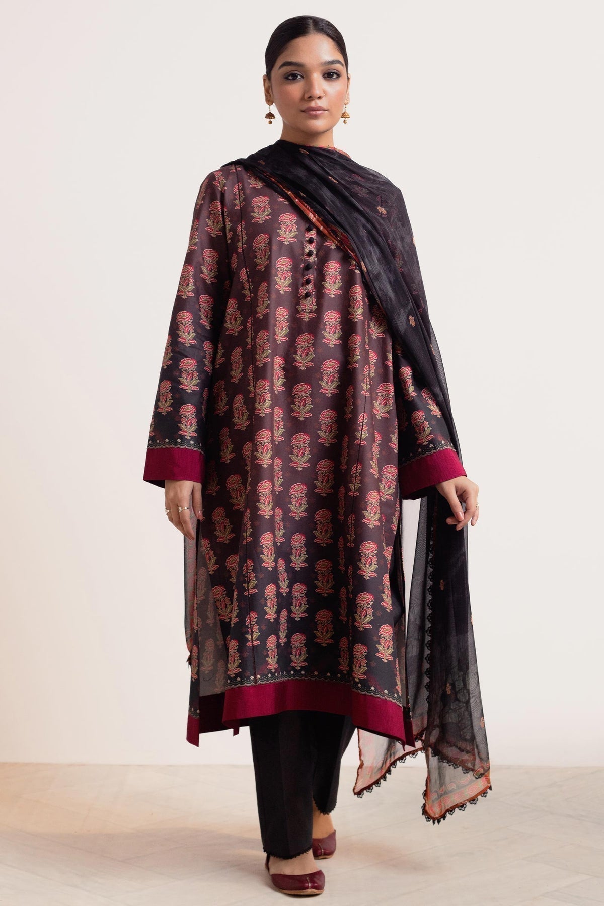Zara Shahjahan | Coco Prints 24 | SURKH-D9 - Ladies Clothes - Maria Faisal