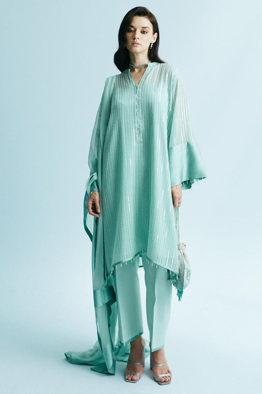 Zara Shahjahan | Festive 26 | ZC-2043 - Luxury Dress - available at Maria Faisal in UK and USA.