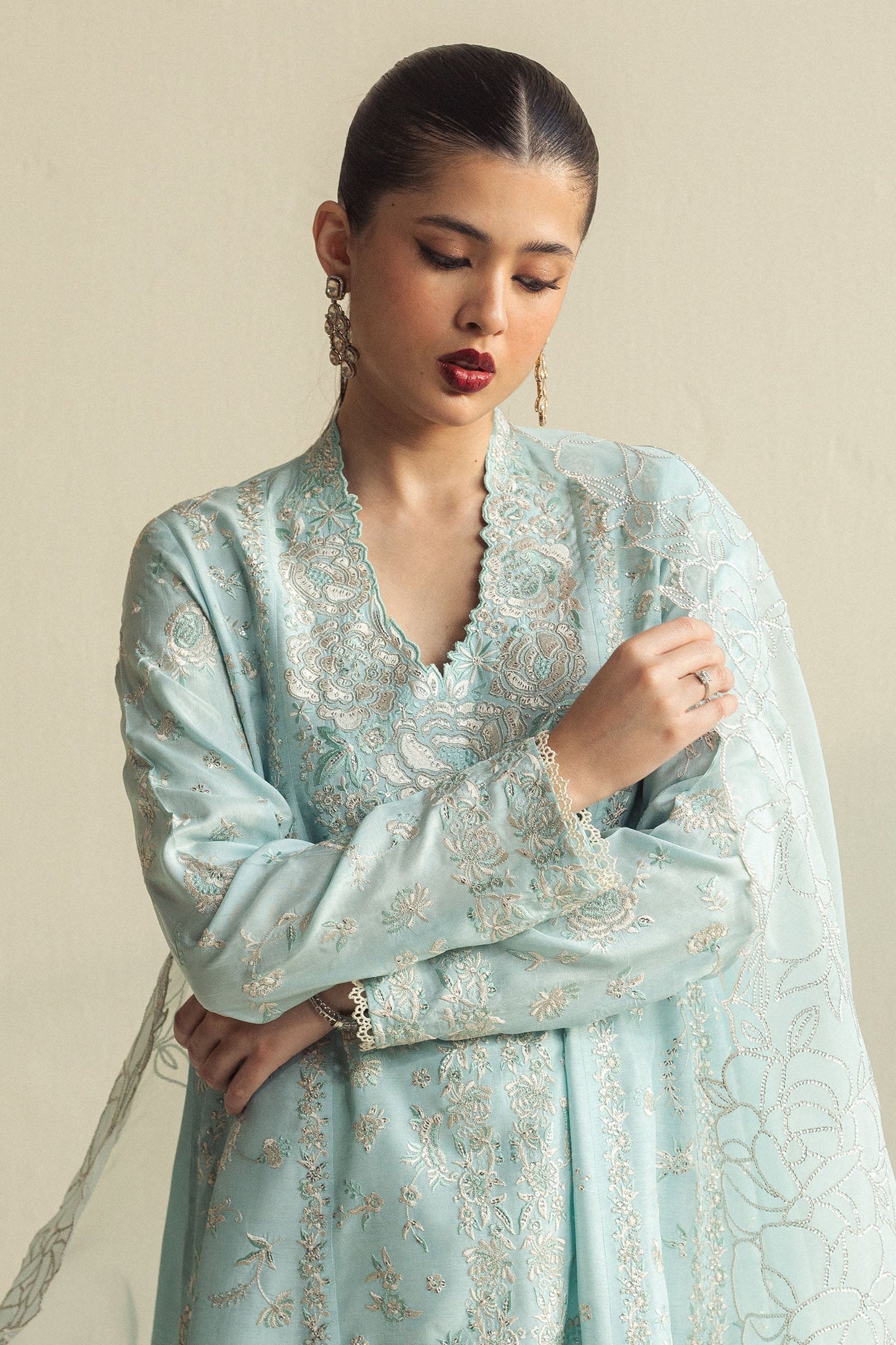 Zara Shahjahan | Fall Festive 24 | ZC-2077 - Ladies Clothes - Maria Faisal