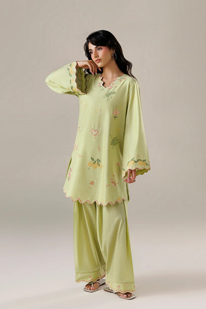 Azure | Chic Essentials | Zesty Love - Casual Dress - available at Maria Faisal in UK and USA.