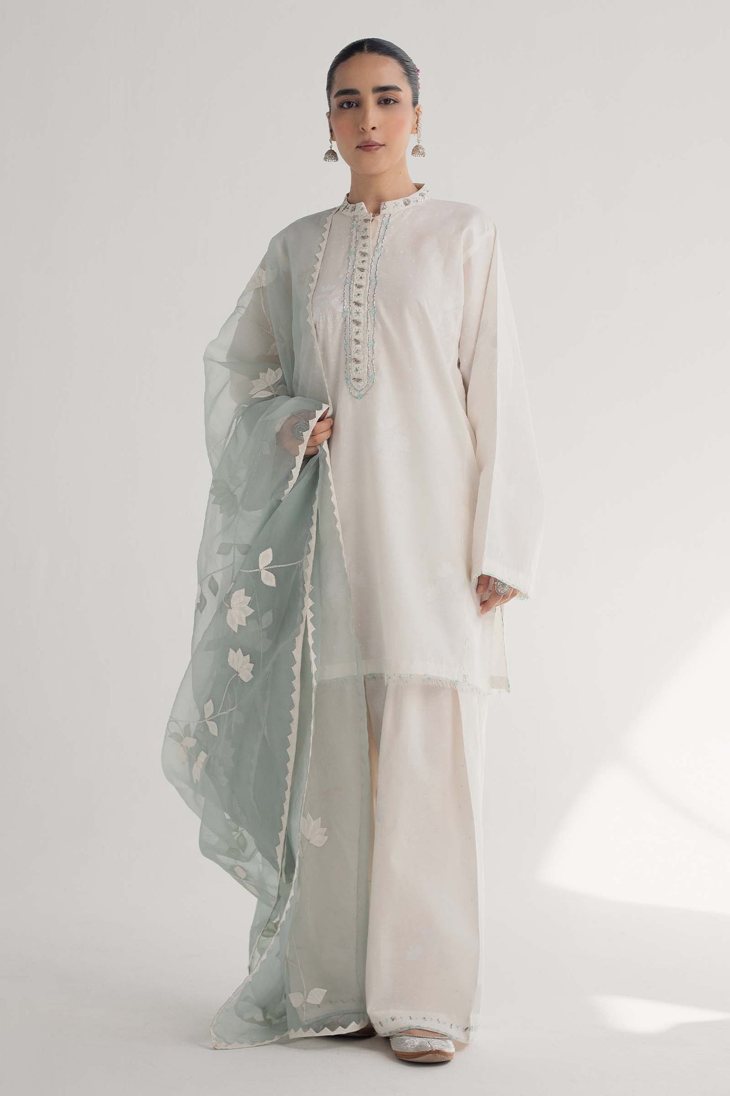 Zara Shahjahan | Handcrafted Suits | ZHC-046 - Ladies Clothes - Maria Faisal