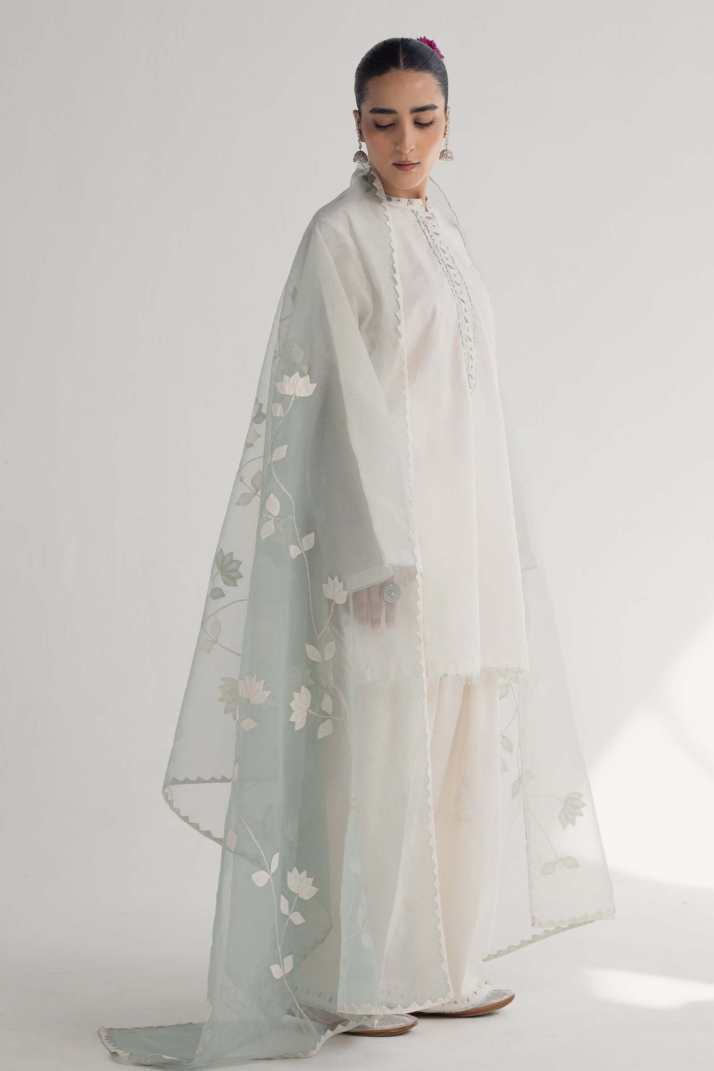 Zara Shahjahan | Handcrafted Suits | ZHC-046 - Ladies Clothes - Maria Faisal