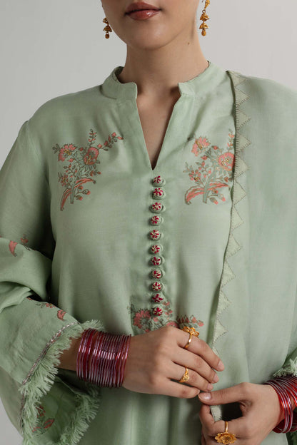 Zara Shahjahan | Handcrafted Suits | ZHC-047 - Ladies Clothes - Maria Faisal