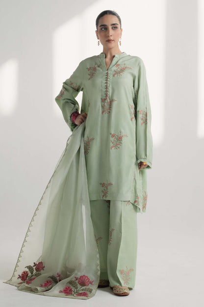 Zara Shahjahan | Handcrafted Suits | ZHC-047 - Ladies Clothes - Maria Faisal