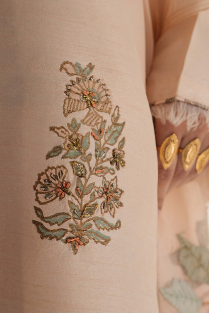 Zara Shahjahan | Handcrafted Suits | ZHC-049 - Ladies Clothes - Maria Faisal