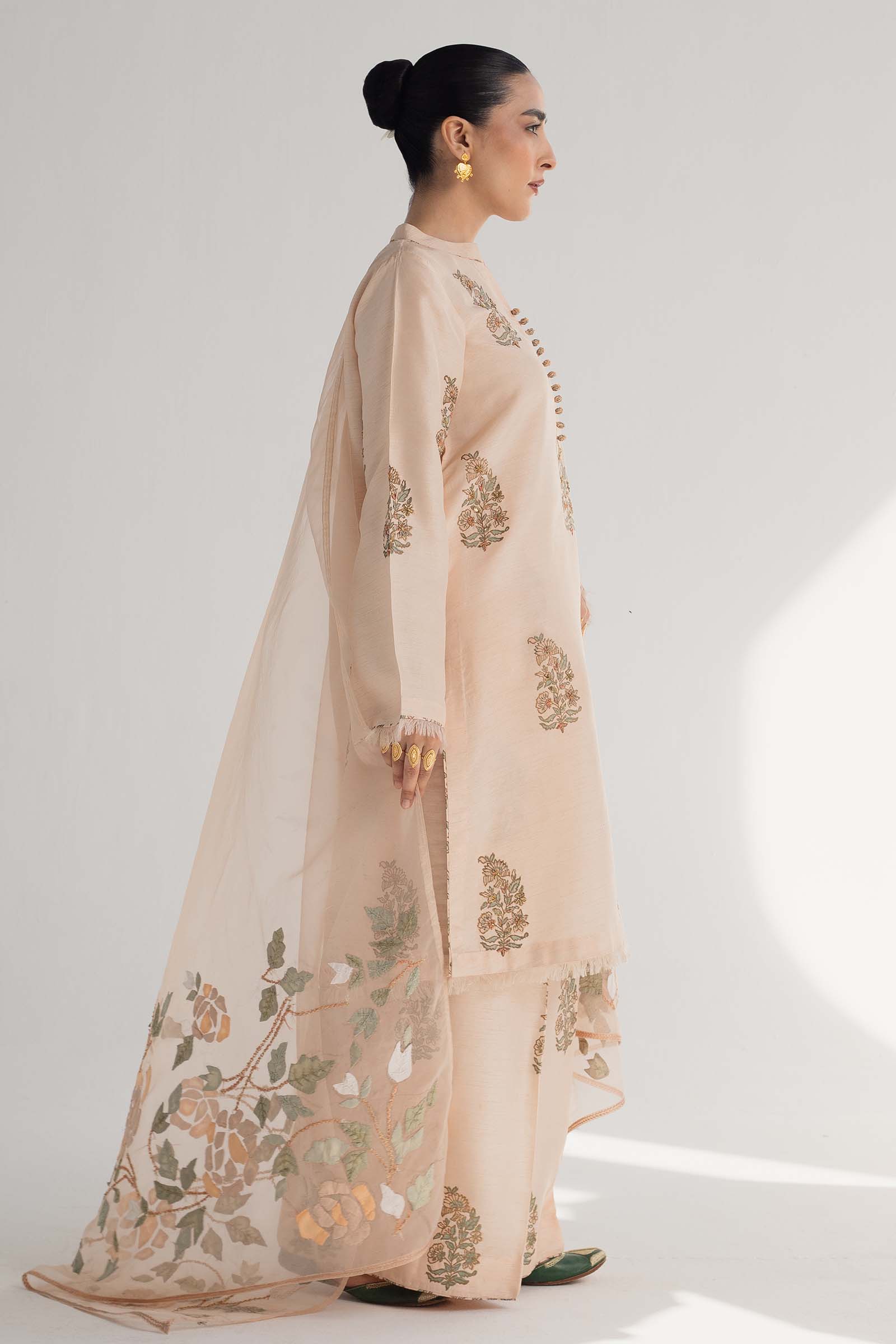Zara Shahjahan | Handcrafted Suits | ZHC-049 - Ladies Clothes - Maria Faisal