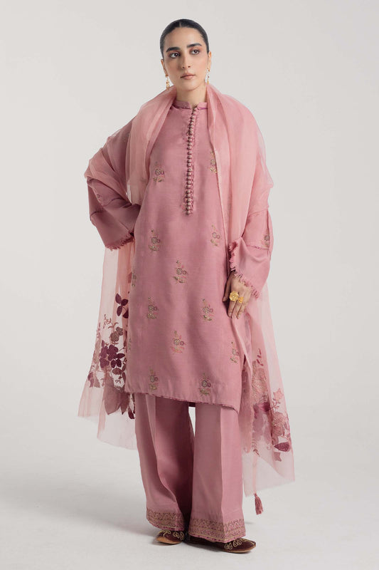 Zara Shahjahan | Handcrafted Suits | ZHC-050 - Ladies Clothes - Maria Faisal