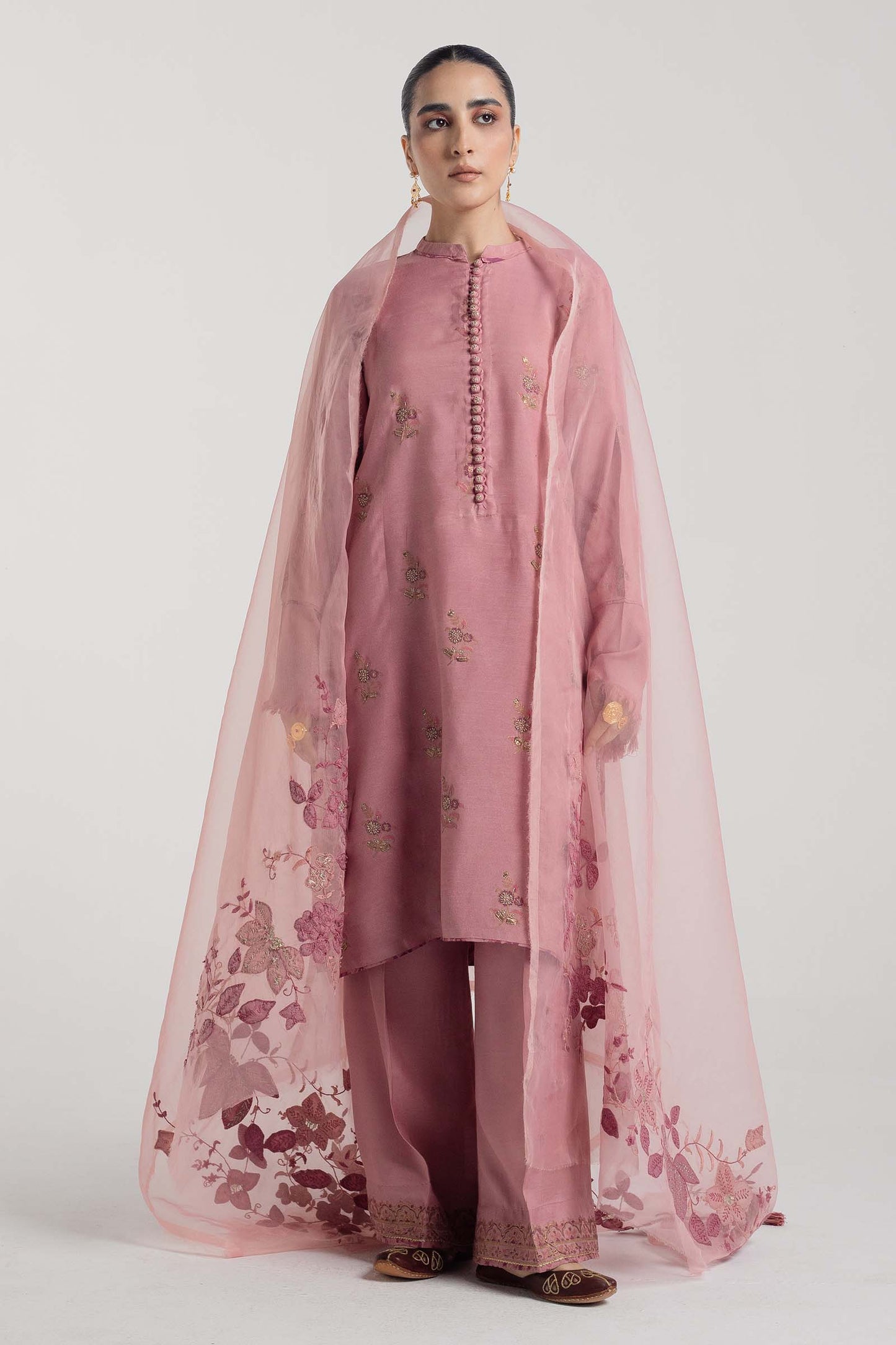 Zara Shahjahan | Handcrafted Suits | ZHC-050 - Ladies Clothes - Maria Faisal
