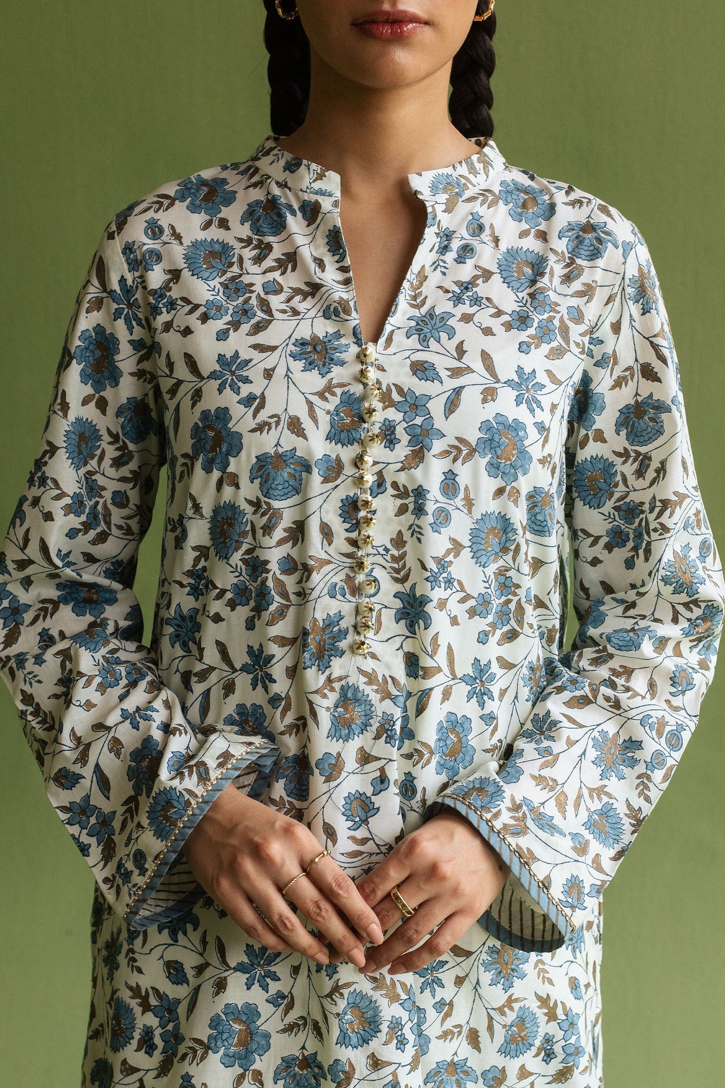 Zara Shahjahan | Handcrafted Suits | ZHC-051 - Ladies Clothes - Maria Faisal