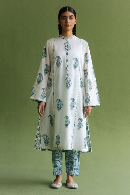 Zara Shahjahan | Handcrafted Suits | ZHC-054 - Ladies Clothes - Maria Faisal