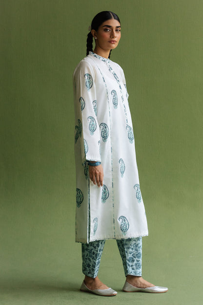 Zara Shahjahan | Handcrafted Suits | ZHC-054 - Ladies Clothes - Maria Faisal