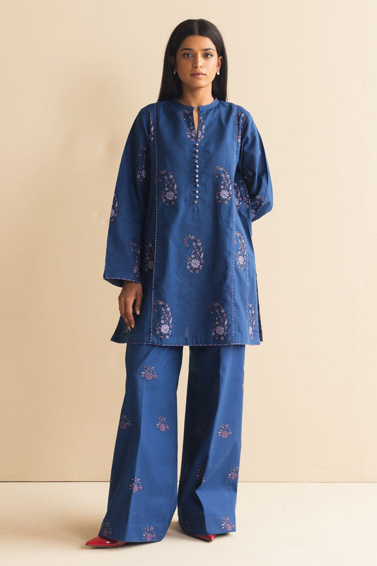 Zara Shahjahan | Handcrafted Suits | ZHC-056 - Ladies Clothes - Maria Faisal