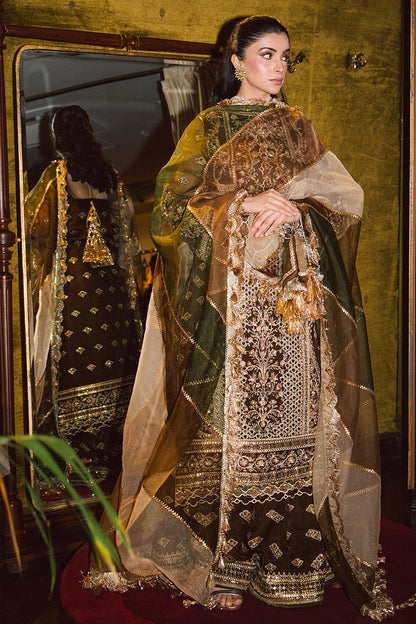 MNR | Zarlish Festive 25 | Zahra Sarfraz in Tabeer - Formal Dress - available at Maria Faisal in UK and USA.