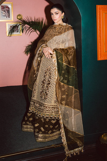 MNR | Zarlish Festive 25 | Zahra Sarfraz in Tabeer - Formal Dress - available at Maria Faisal in UK and USA.