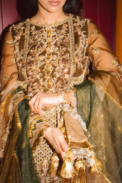 MNR | Zarlish Festive 25 | Zahra Sarfraz in Tabeer - Formal Dress - available at Maria Faisal in UK and USA.