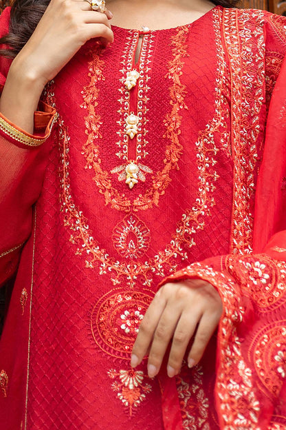Zellbury | Summer Pret | Embroidered Kurta Dupatta Trouser - 3222 by Maria Faisal - Registered Vendor of : Zellbury Women - type : Luxury Pret - 100% original wedding dresses