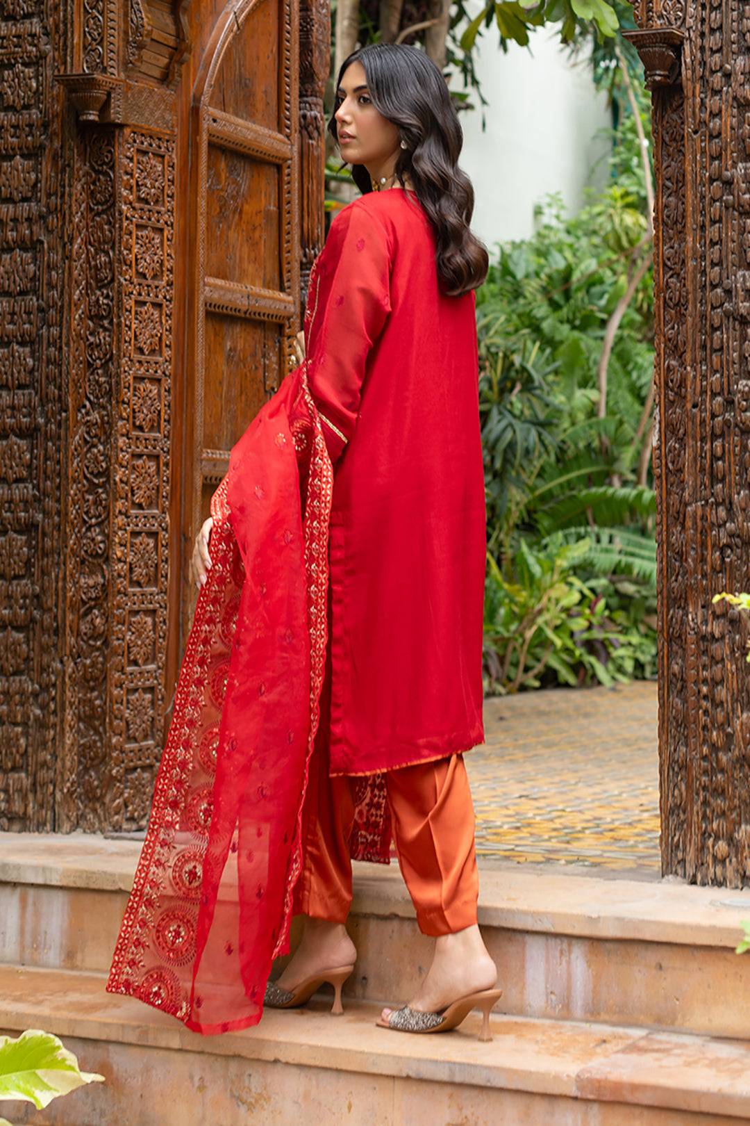 Zellbury | Summer Pret | Embroidered Kurta Dupatta Trouser - 3222 by Maria Faisal - Registered Vendor of : Zellbury Women - type : Luxury Pret - 100% original wedding dresses