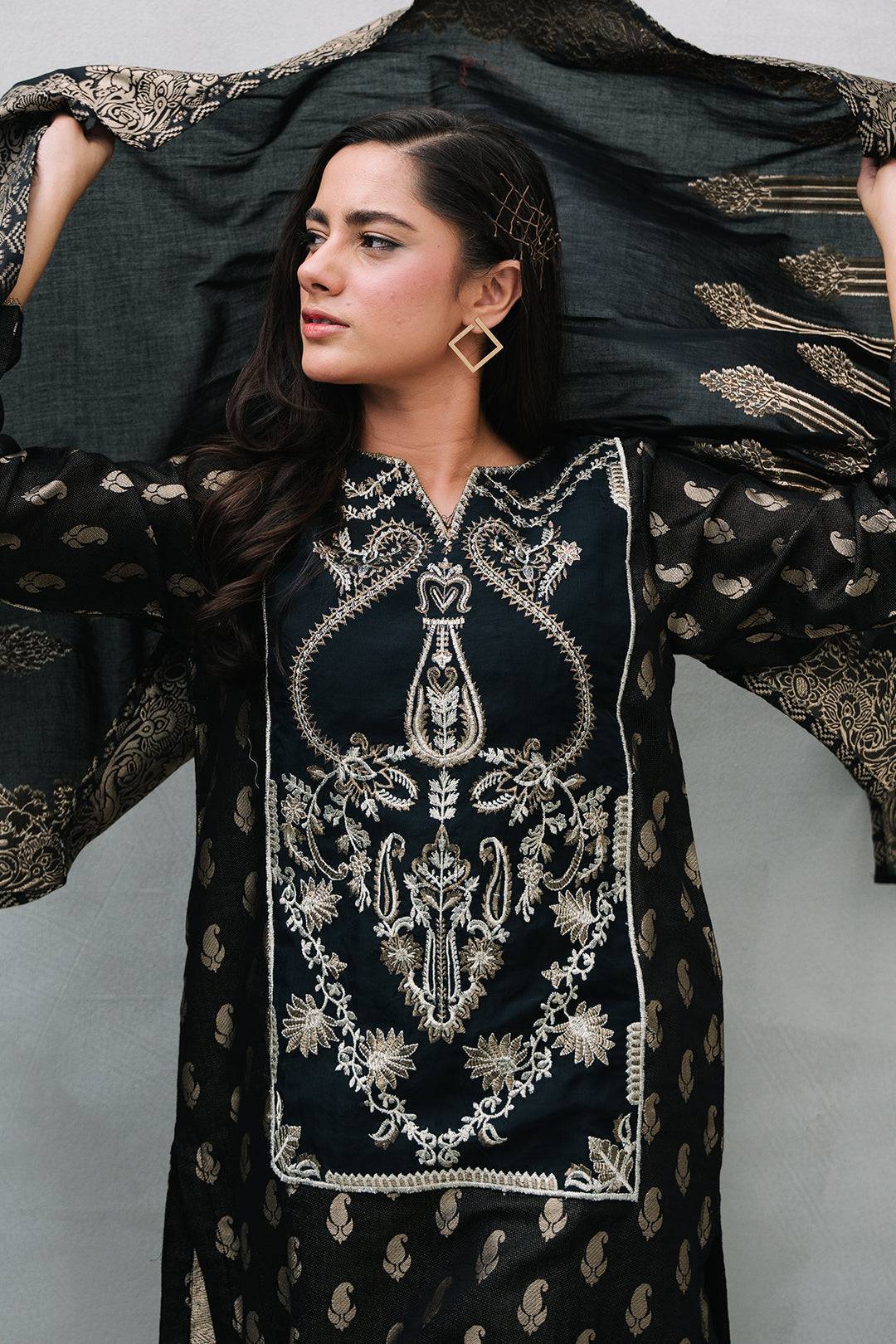 Zellbury | Summer Pret | Embroidered Kurta Dupatta Trouser - 3256 by Maria Faisal - Registered Vendor of : Zellbury Women - type : Luxury Pret - 100% original wedding dresses