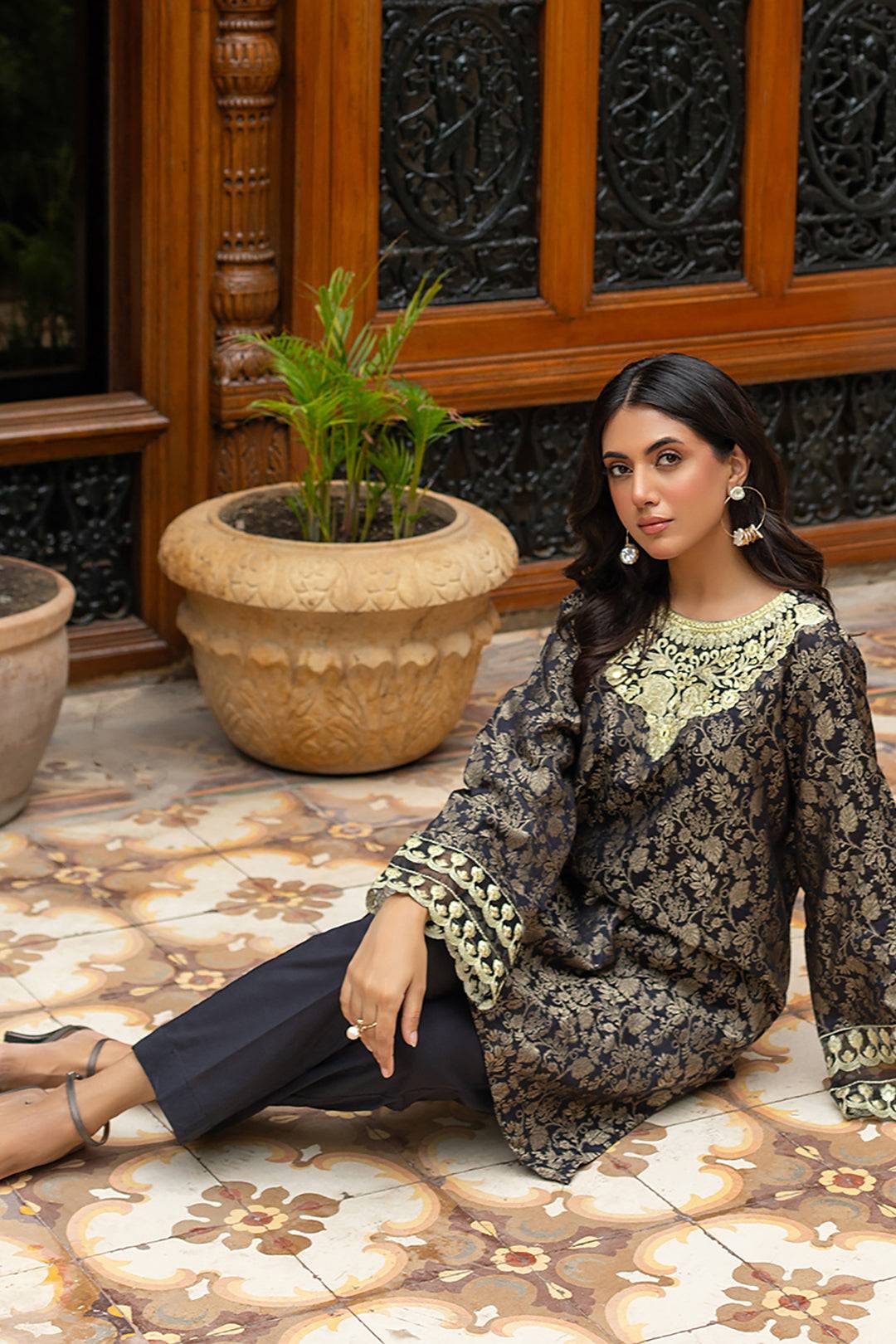 Zellbury | Summer Pret | Embroidered Kurta Trouser - 3265 by Maria Faisal - Registered Vendor of : Zellbury Women - type : Luxury Pret - 100% original wedding dresses