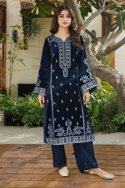 Zellbury | Winter Pret | Embroidered Kurta Trouser - 3276 by Maria Faisal - Registered Vendor of : Zellbury Women - type : Luxury Pret - 100% original wedding dresses