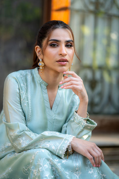 Wahaj M Khan | Pari Collection | Mint Sheesha Pari Set