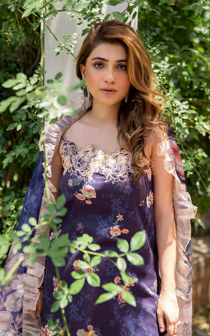 Asifa and Nabeel | Meraki Summer Vol 2 | Zahra MK-13 - Designer Dress with Intricate embroidery and embellishments. Shop elegent wedding dress at Maria Faisal.