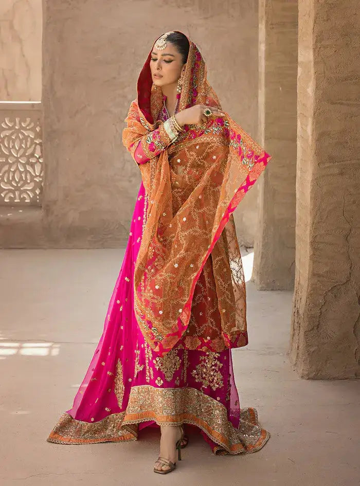 Zainab Chottani | Wedding Festive 23 | Husn Eara by Maria Faisal - Registered Vendor of : Zainab Chottani - type : Bridal - 100% original wedding dresses