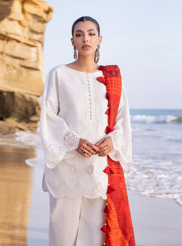 Zainab chottani | Luxury Chikankari 24 | CHUNARI - 3A - Ladies Clothes - Maria Faisal