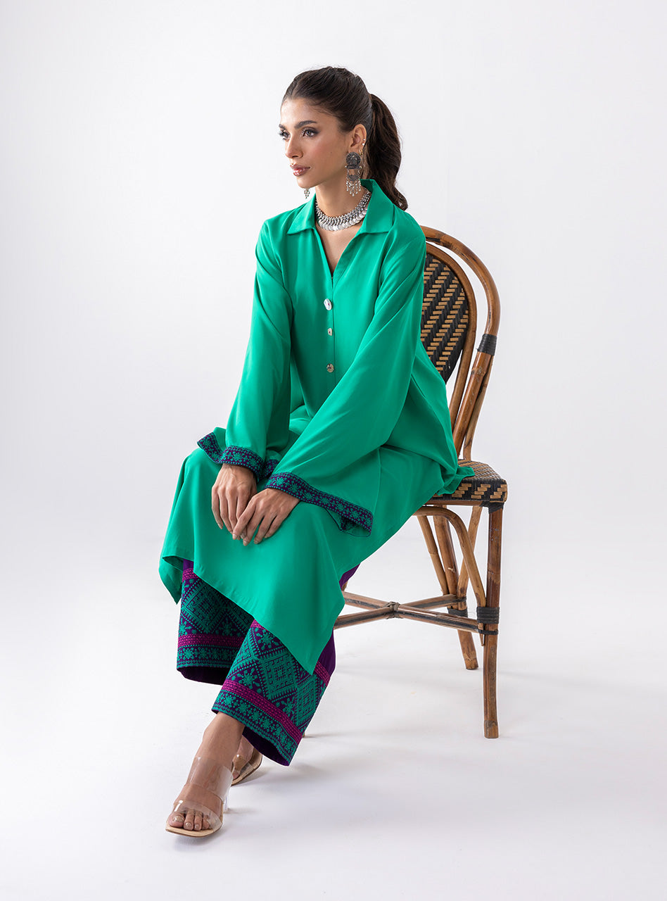 Zainab Chottani | Aara Casual Pret |  Serene Bloom - Ladies Clothes 