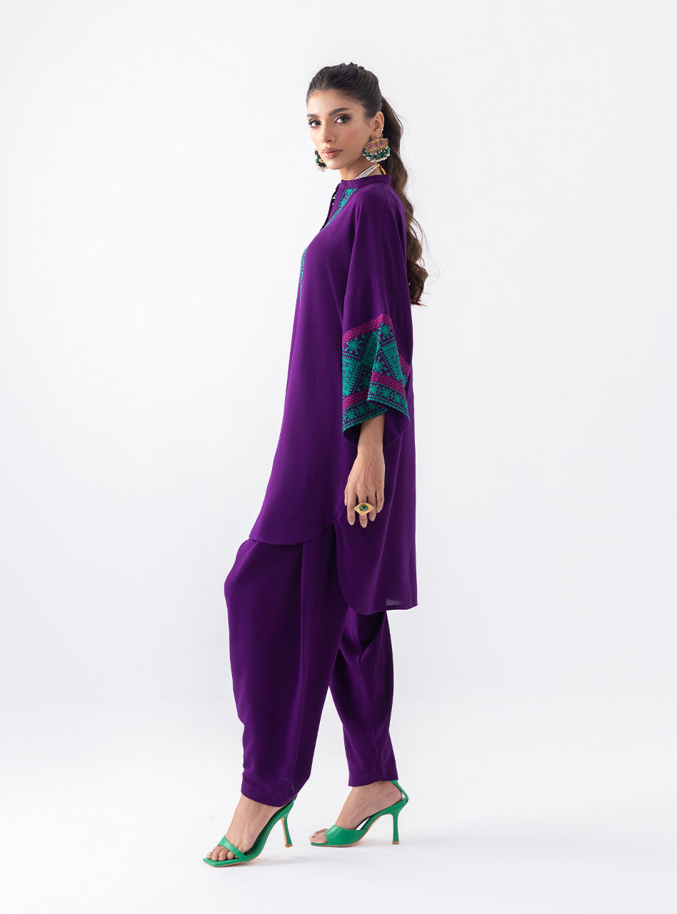 Zainab Chottani | Aara Casual Pret |  Blushing Plum - Ladies Clothes 