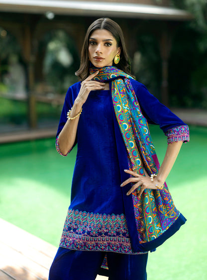 Zainab Chottani | Makhmal Luxe Pret | Marjan - Ladies Clothes - Maria Faisal