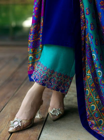 Zainab Chottani | Makhmal Luxe Pret | Shafaq - Ladies Clothes - Maria Faisal